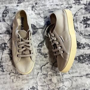 Biankina St. Tropez Canvas Sneaker Womens Size 8